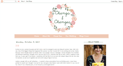 Desktop Screenshot of changsandchanges.com